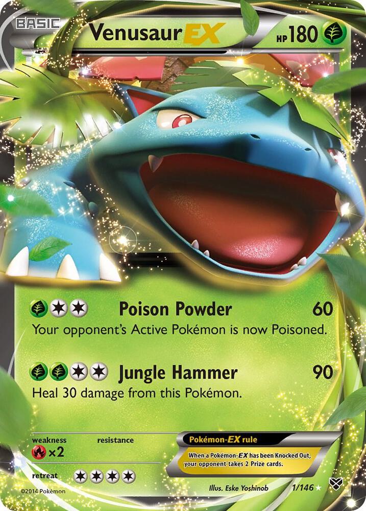 Venusaur EX - 1/146