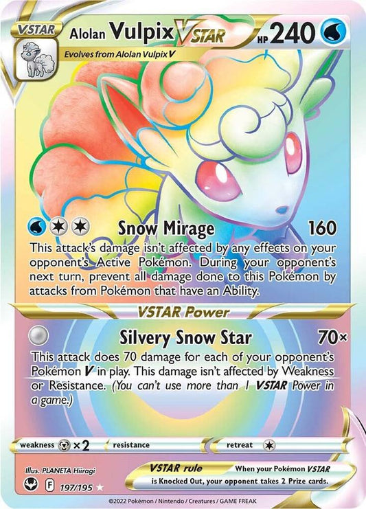 Alolan Vulpix VSTAR - 197/195