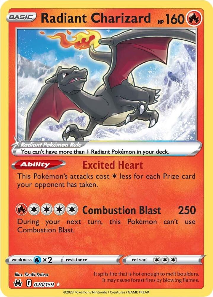 Radiant Charizard - 020/159