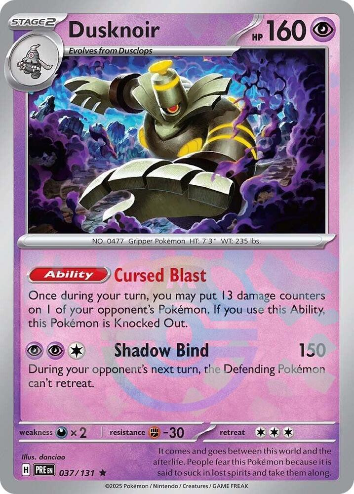 Dusknoir 037/131 (Master Ball Pattern)