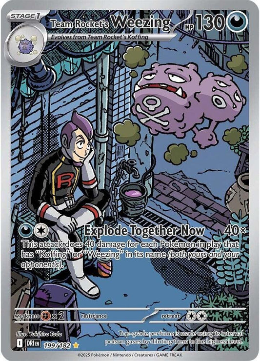 Team Rocket's Weezing - 199/182