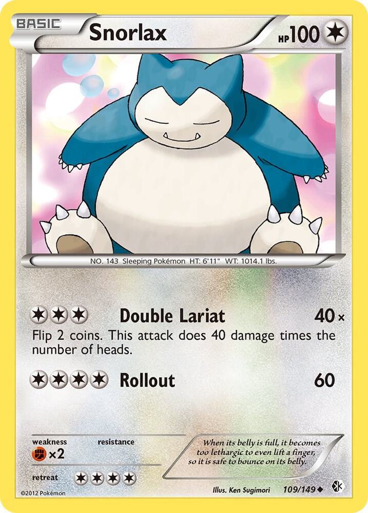 Snorlax (Reverse Holo) - 109/149