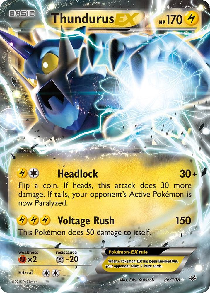 Thundurus EX - 26/108