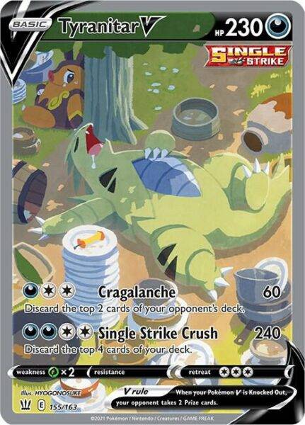 Tyranitar V (Alternate Full Art) - 155/163